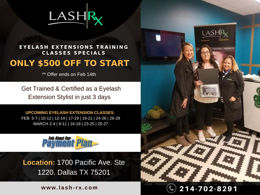 eyelash extension classes